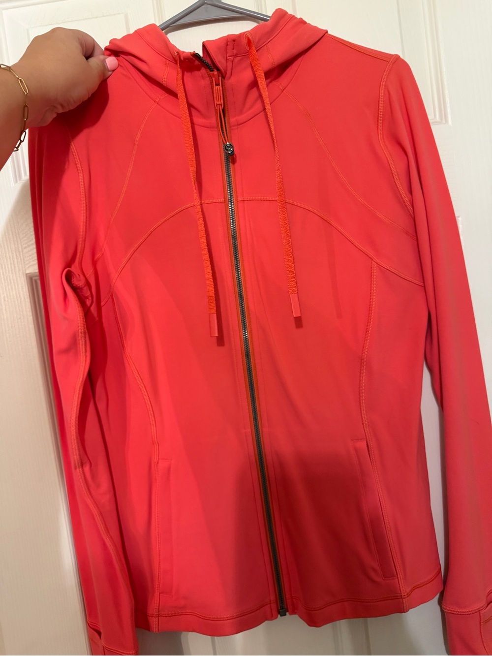 lululemon athletica Coral Full-Zip Hooded Utility Jacket